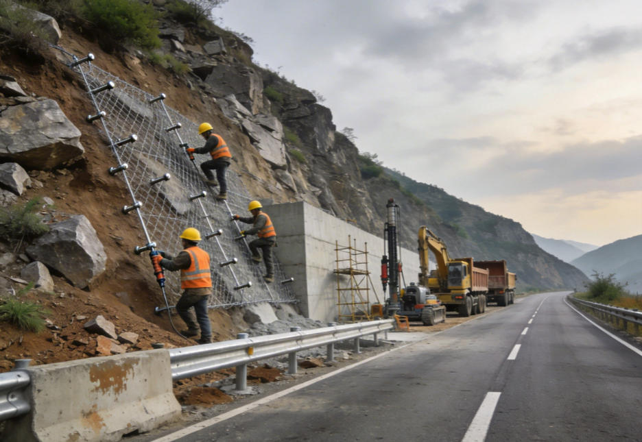 潮州公路道路护坡